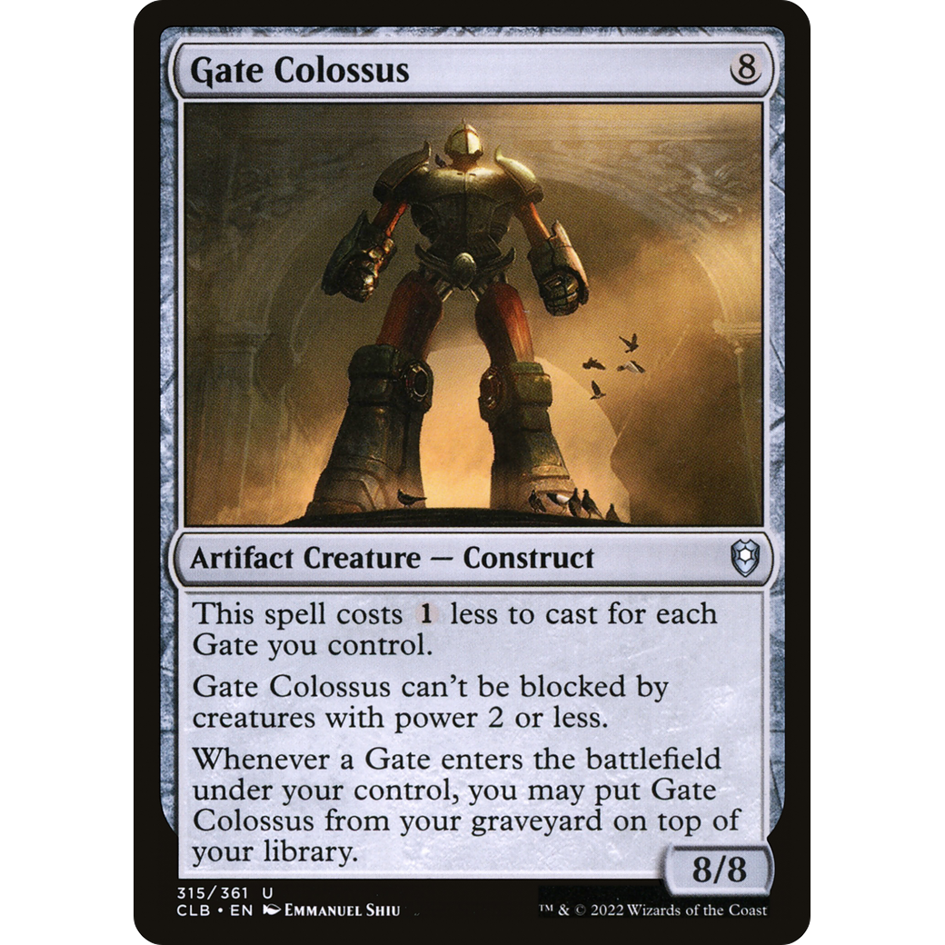 Gate Colossus (CLB-315) - Commander Legends: Battle for Baldur's Gate