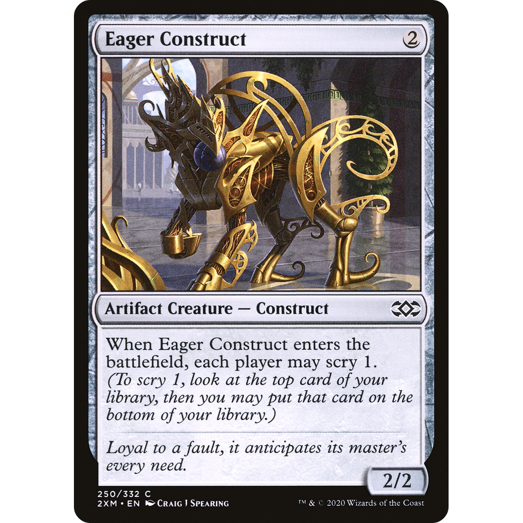 Eager Construct (2XM-250) - Double Masters Foil