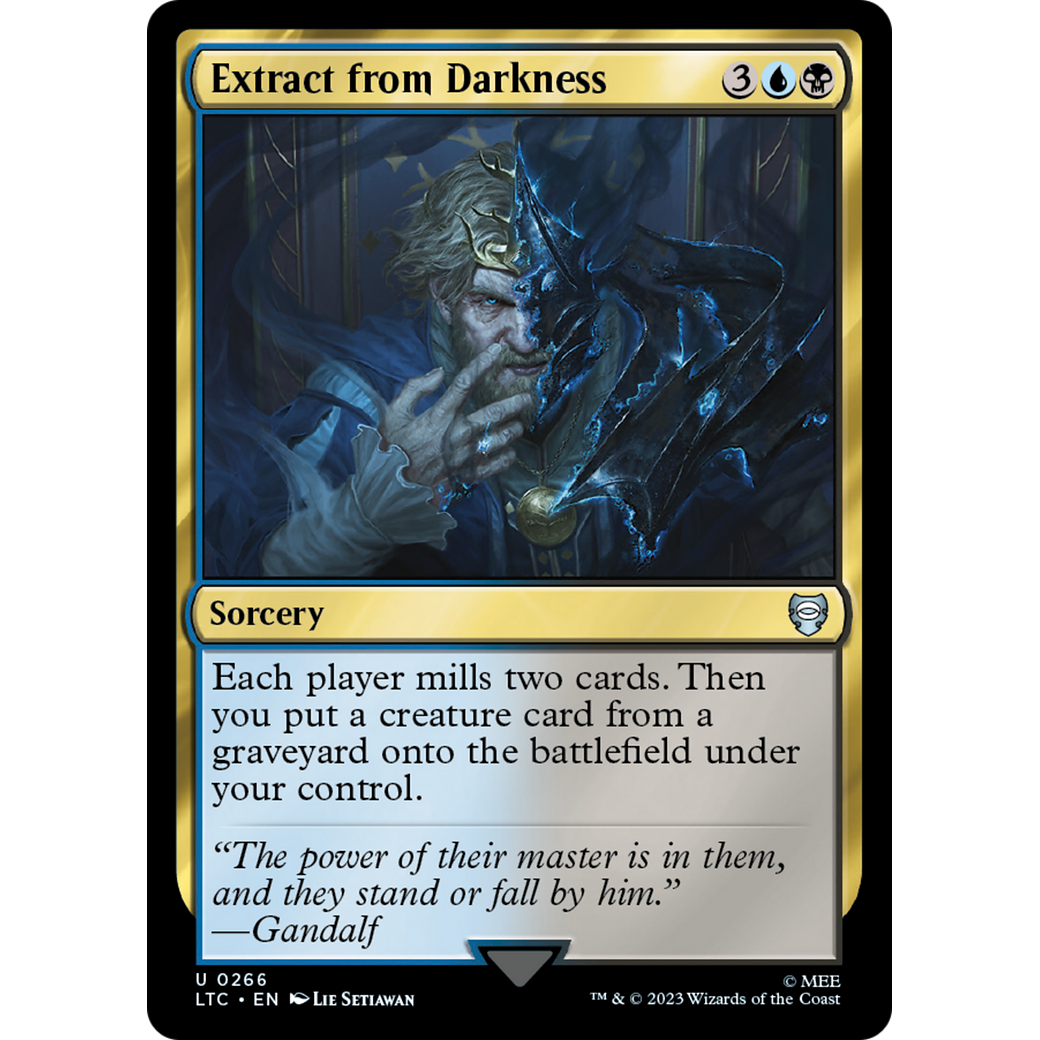 Extract from Darkness (LTC-266) - Tales of Middle-earth Commander