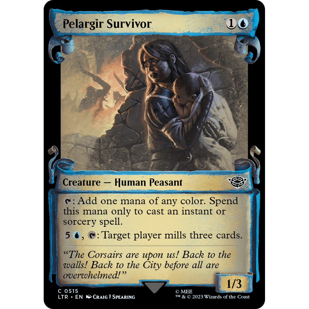 Pelargir Survivor (LTR-515) - The Lord of the Rings: Tales of Middle-earth: (Showcase)