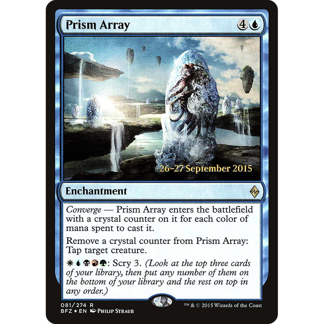 Prism Array (PRE-081) - Battle for Zendikar Promos Foil