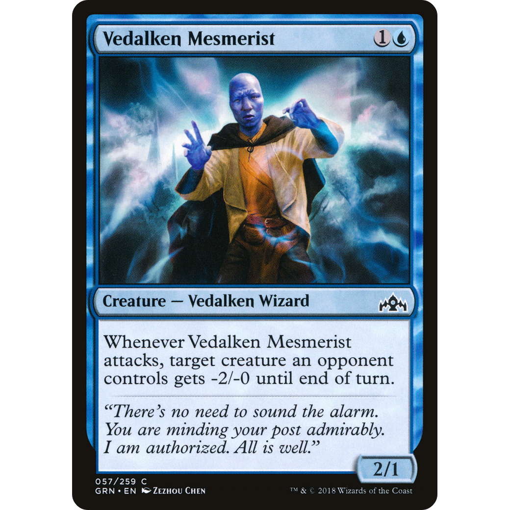 Vedalken Mesmerist (GRN-057) - Guilds of Ravnica