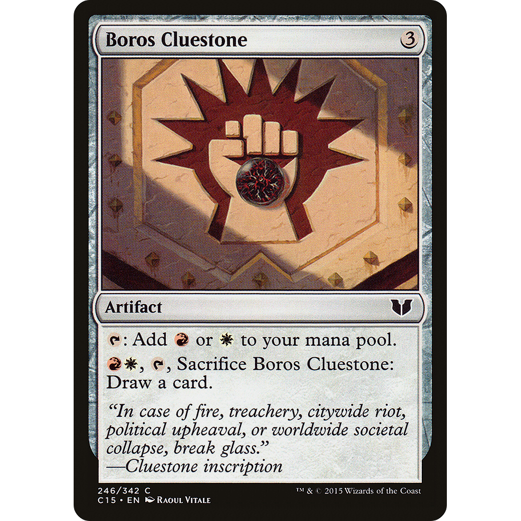 Boros Cluestone (C15-246) - Commander 2015