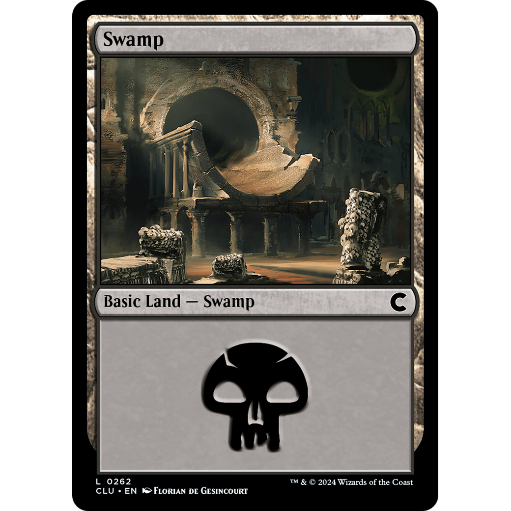 Swamp (0262) (CLU-262) - Ravnica: Clue Edition
