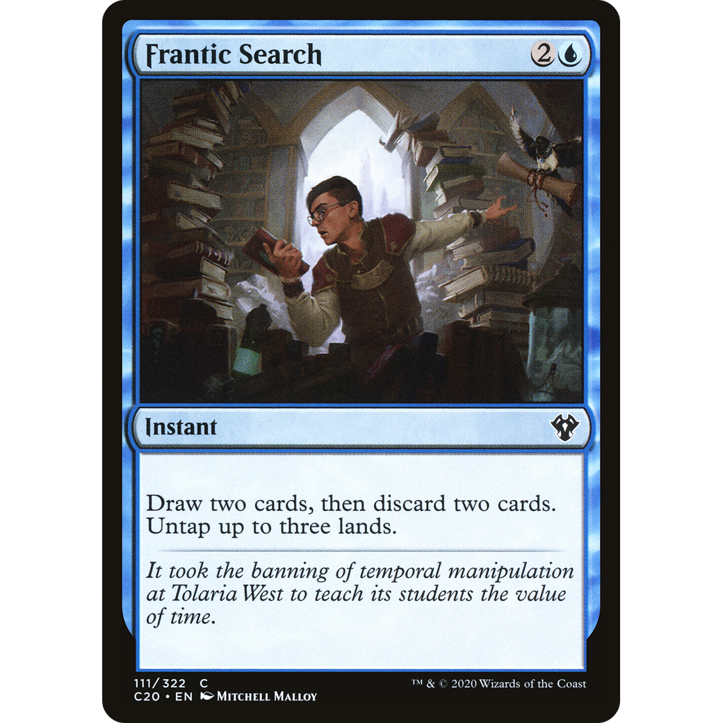 Frantic Search (C20-111) - Commander 2020