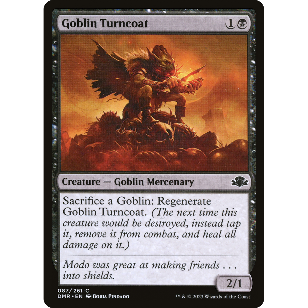 Goblin Turncoat (DMR-087) - Dominaria Remastered Foil