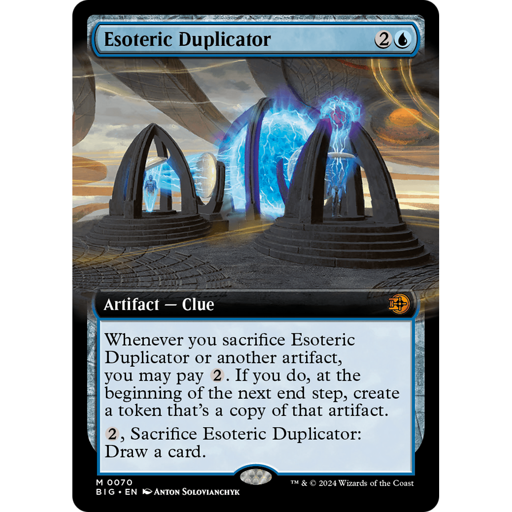Esoteric Duplicator (Extended Art) (BIG-070) - The Big Score: (Extended Art) Foil