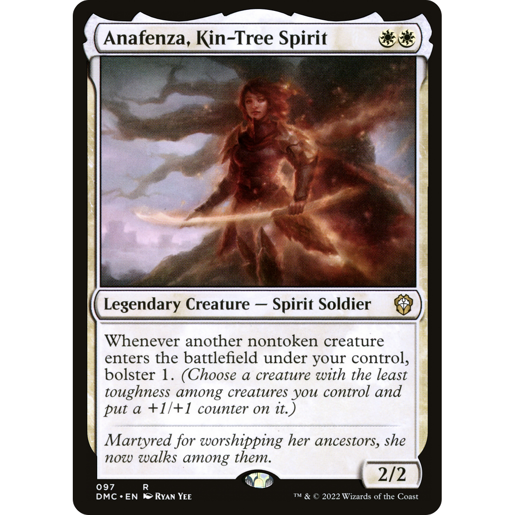 Anafenza, Kin-Tree Spirit (DMC-097) - Dominaria United Commander