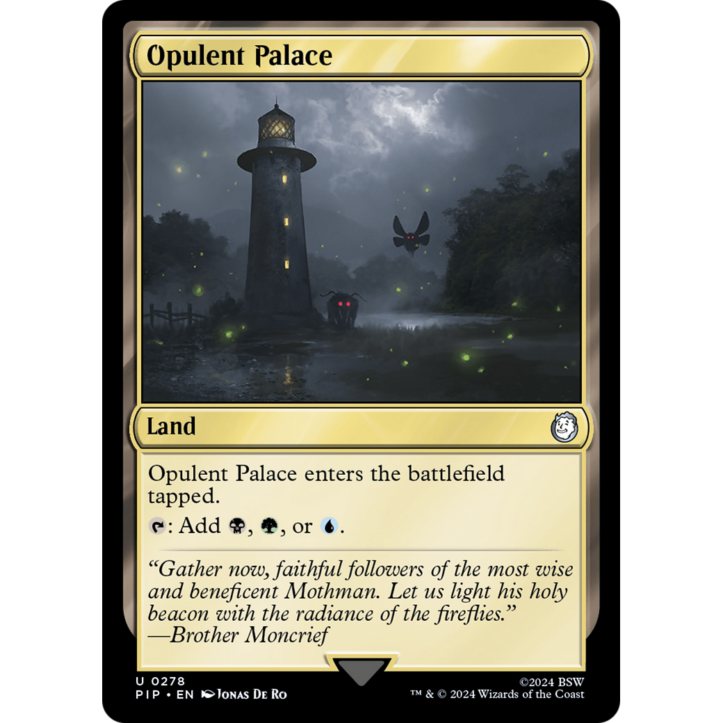 Opulent Palace (PIP-278) - Fallout Foil