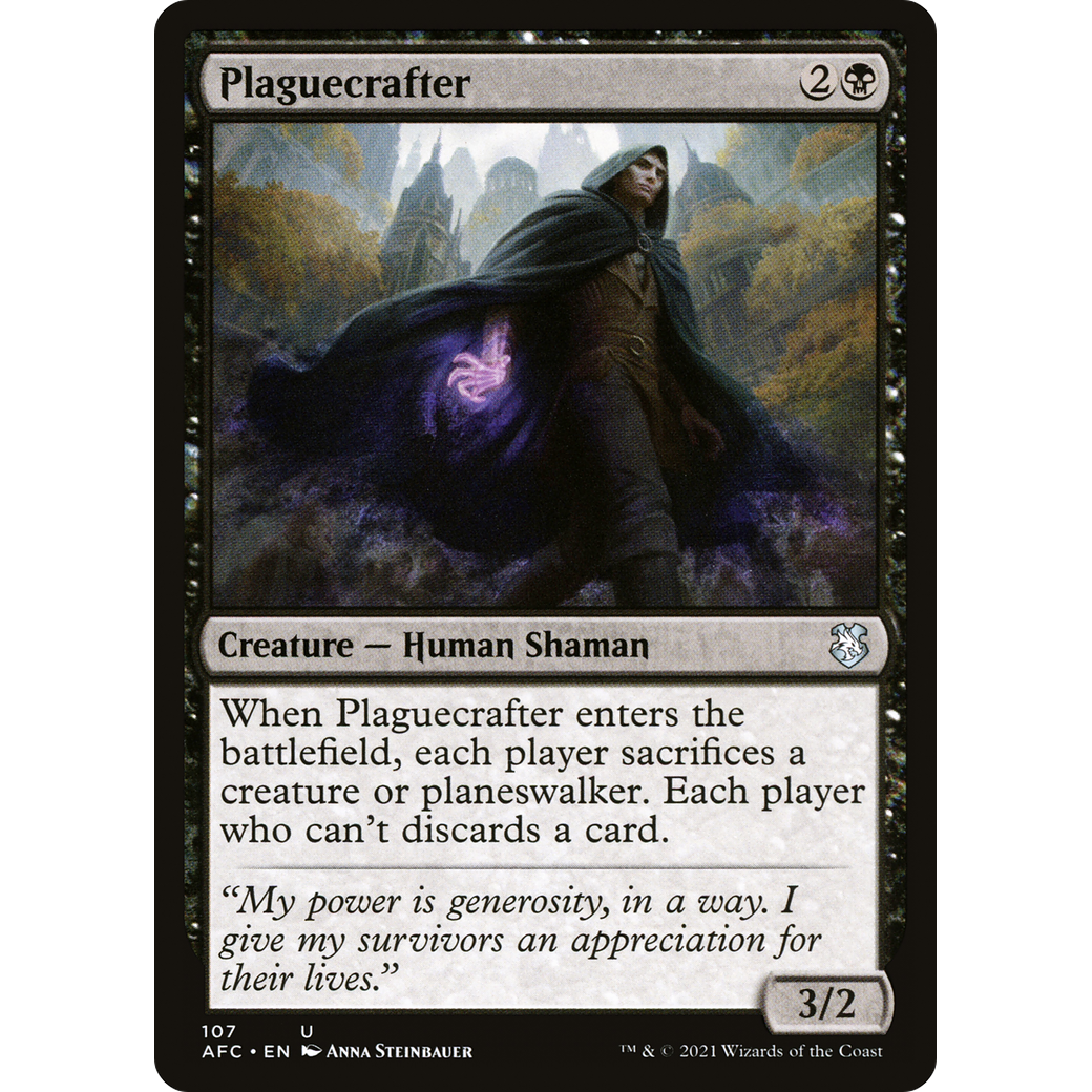 Plaguecrafter (AFC-107) - Forgotten Realms Commander