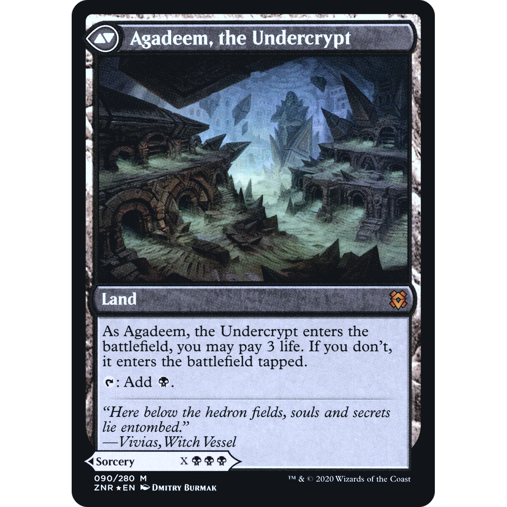 Agadeem's Awakening (PRE-090) - Zendikar Rising Promos Foil