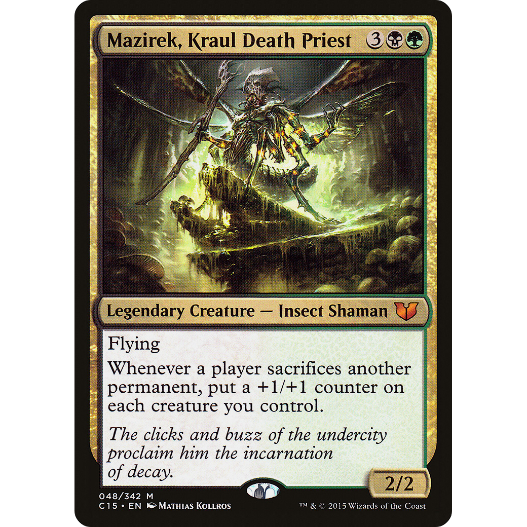 Mazirek, Kraul Death Priest (C15-048) - Commander 2015