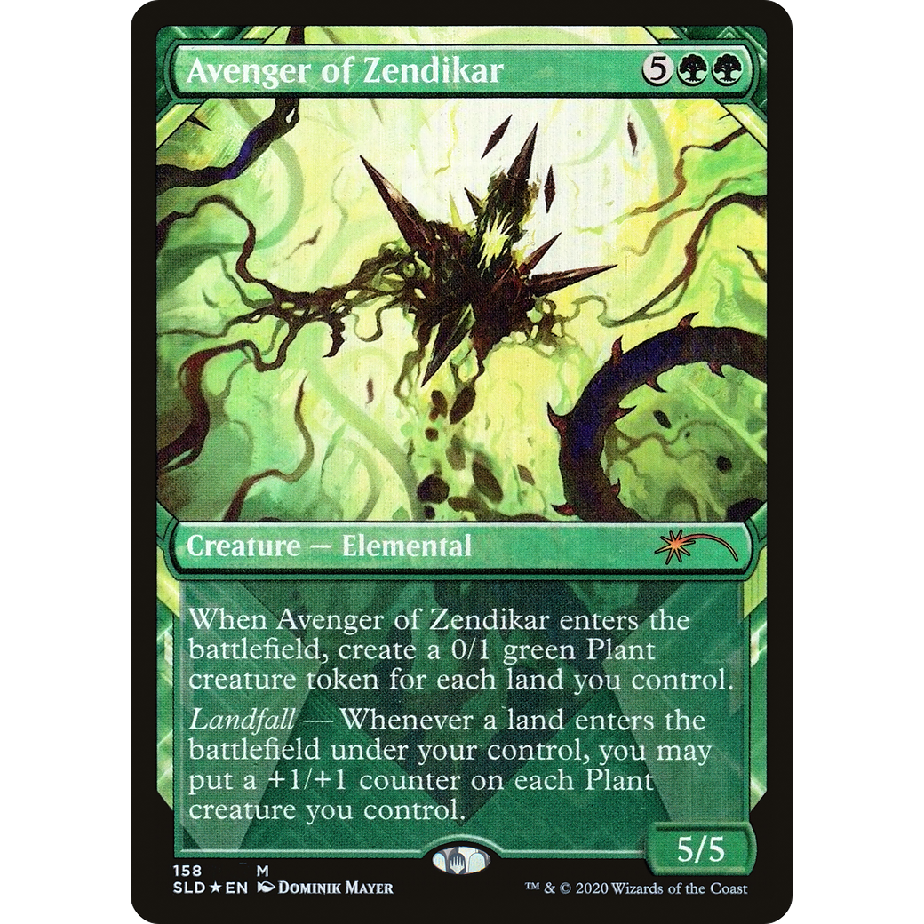 Avenger of Zendikar (SLD-158) - Secret Lair Drop: (Showcase) Foil
