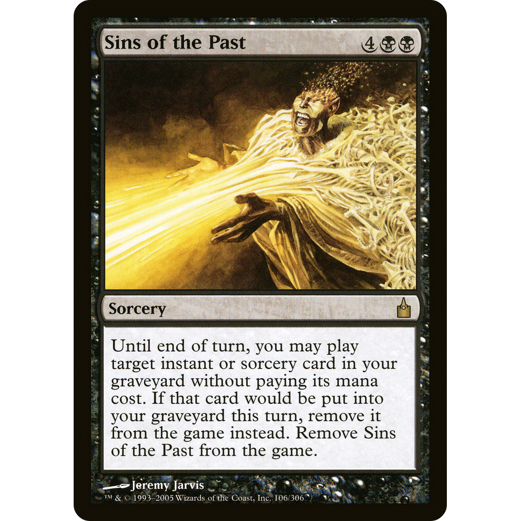 Sins of the Past (RAV-106) - Ravnica: City of Guilds