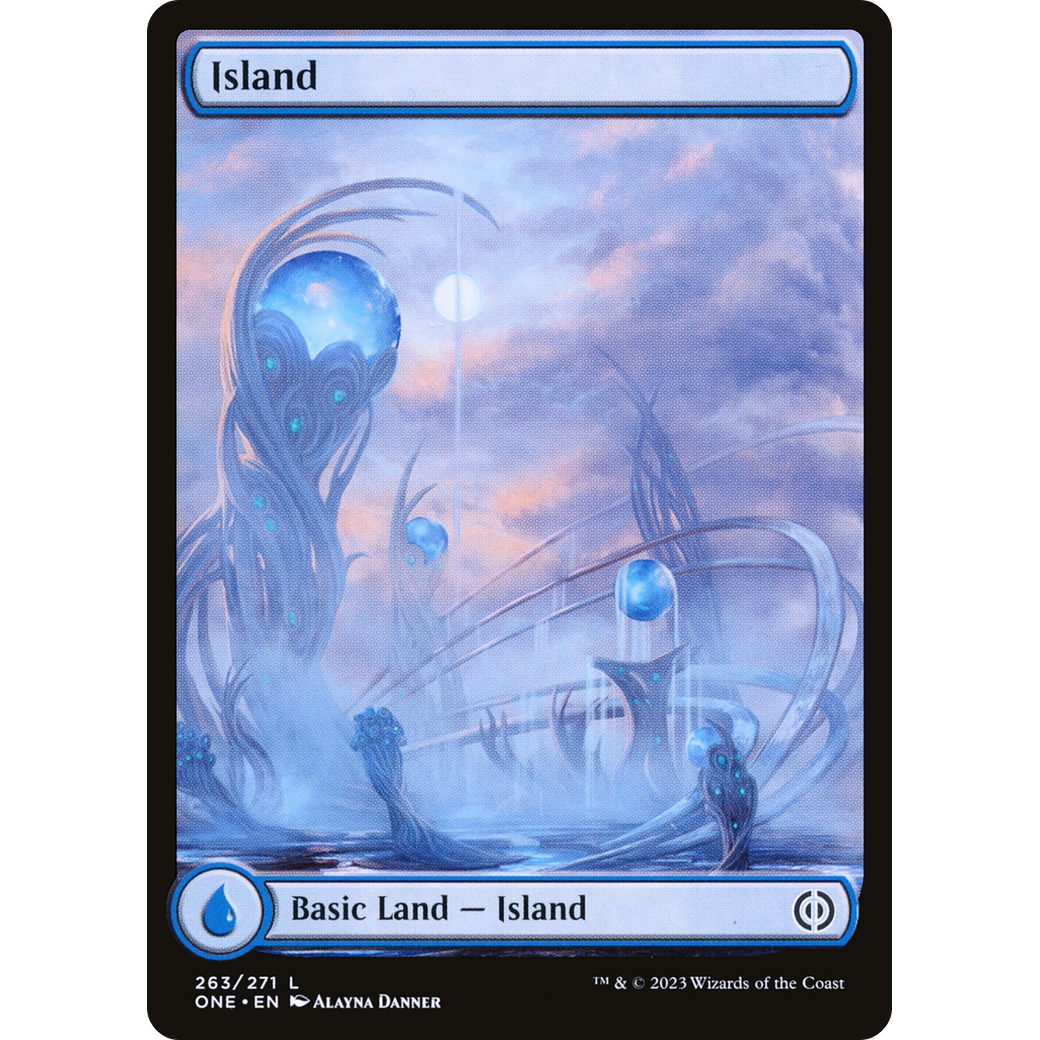 Island (ONE-263) - Phyrexia: All Will Be One Foil