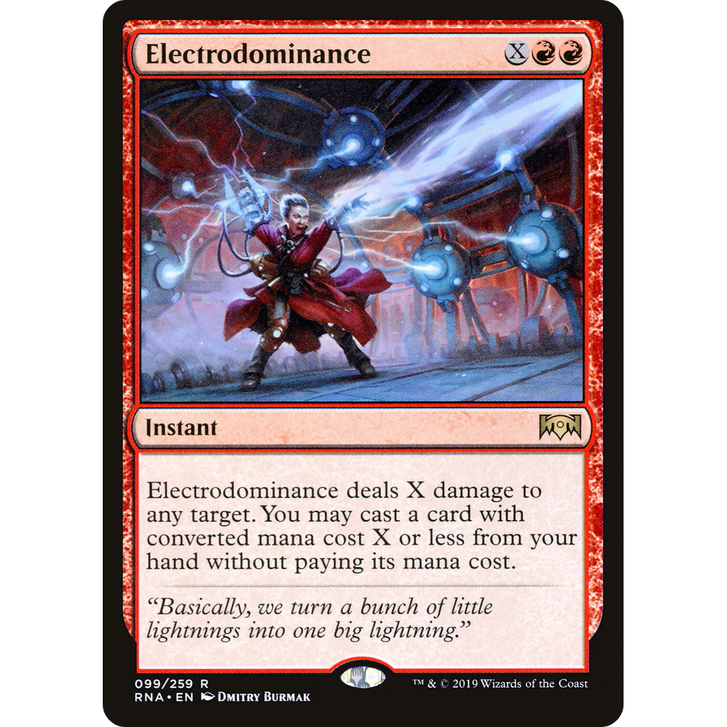 Electrodominance (RNA-099) - Ravnica Allegiance