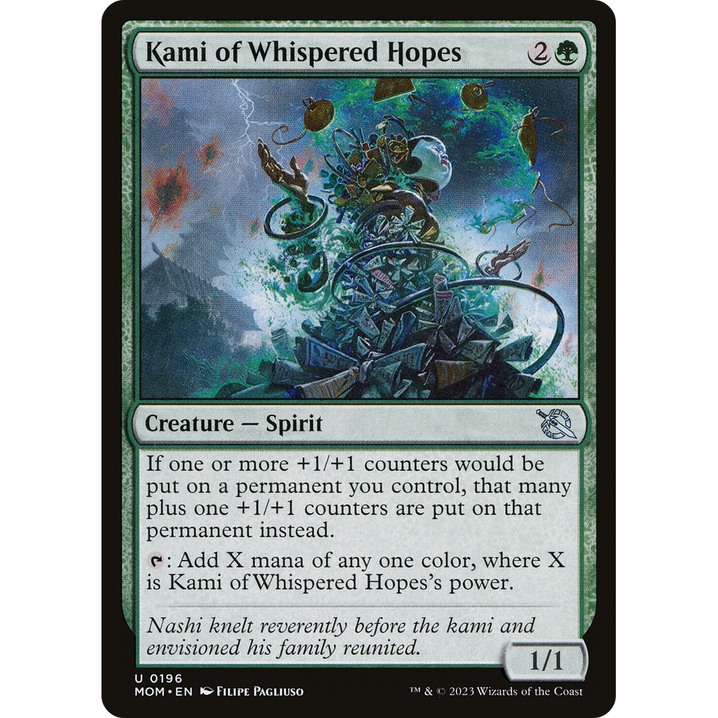 Kami of Whispered Hopes (MOM-196) - March of the Machine