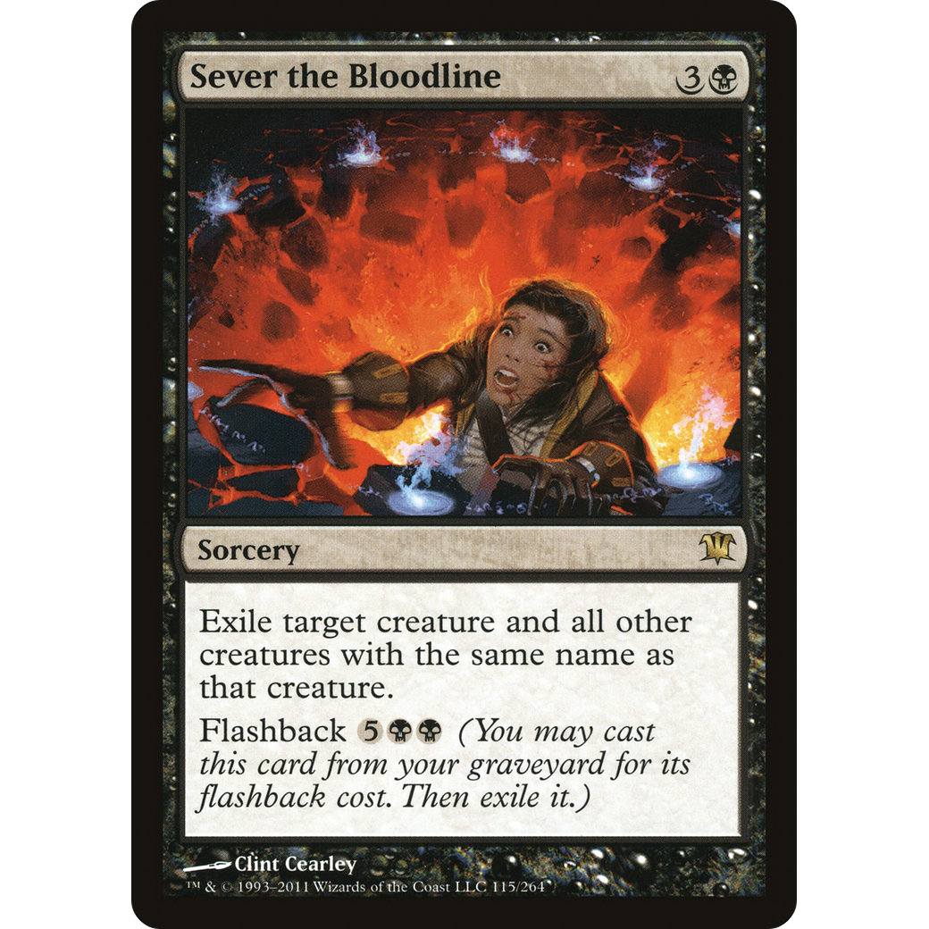 Sever the Bloodline (ISD-115) - Innistrad Foil