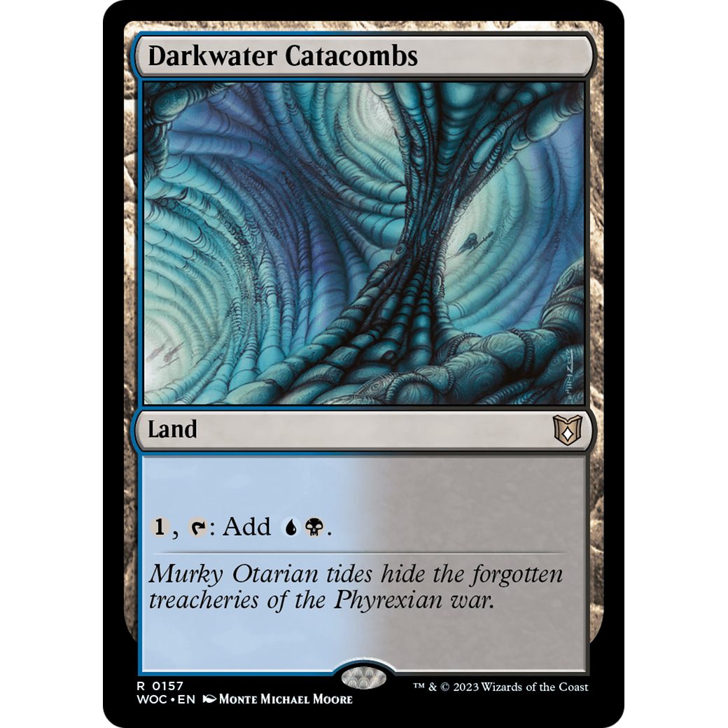 Darkwater Catacombs (WOC-157) - Wilds of Eldraine Commander