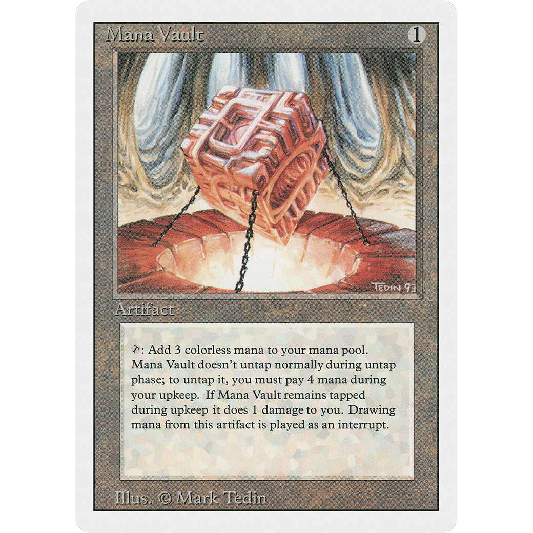 Mana Vault (3ED-) - Revised Edition