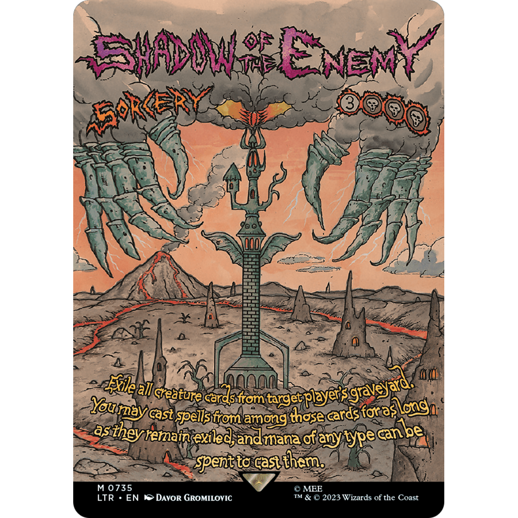 Shadow of the Enemy (LTR-735) - The Lord of the Rings: Tales of Middle-earth (Borderless)