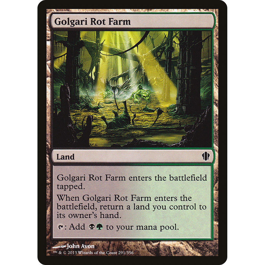 Golgari Rot Farm (C13-291) - Commander 2013