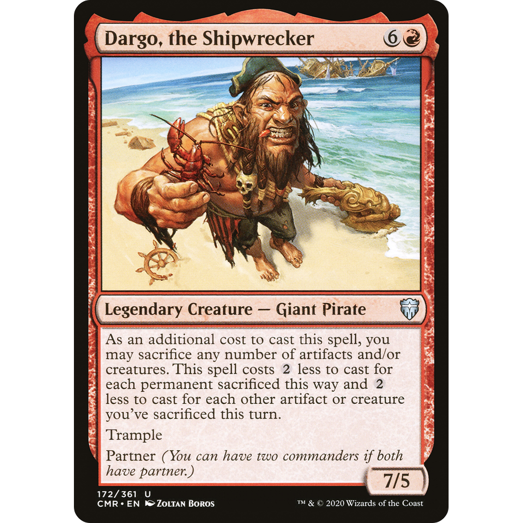 Dargo, the Shipwrecker (CMR-172) - Commander Legends