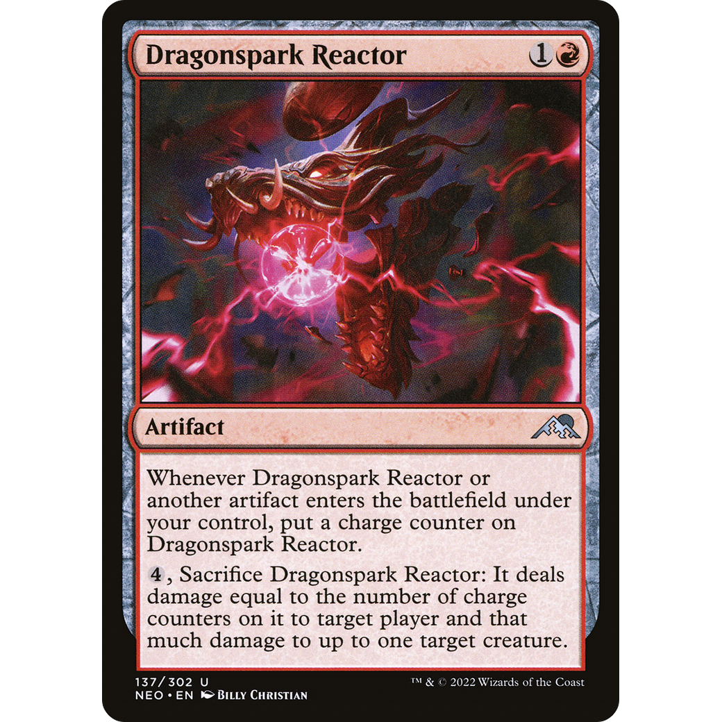 Dragonspark Reactor (NEO-137) - Kamigawa: Neon Dynasty
