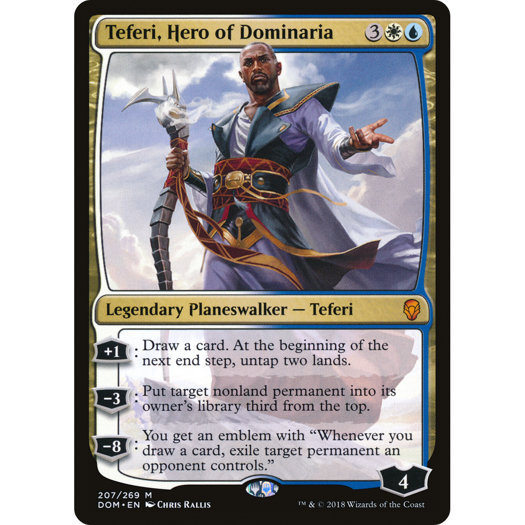 Teferi, Hero of Dominaria (DOM-207) - Dominaria Foil