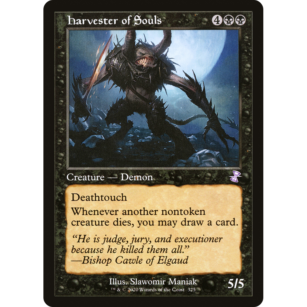 Harvester of Souls (TSR-325) - Time Spiral Remastered Foil