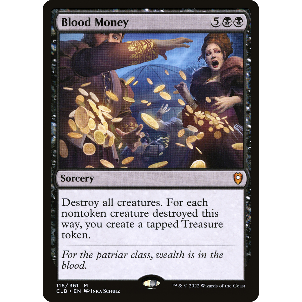 Blood Money (CLB-116) - Commander Legends: Battle for Baldur's Gate