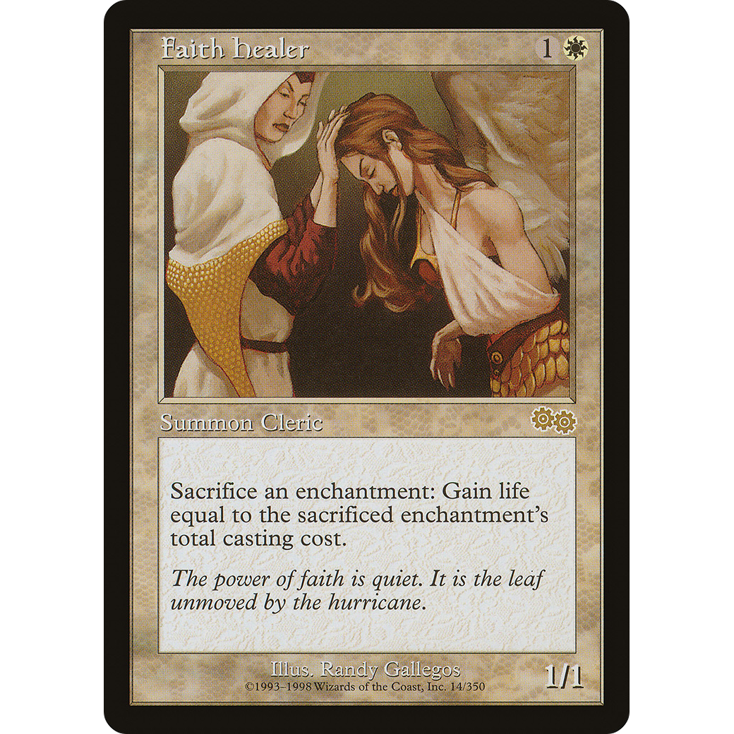 Faith Healer (USG-014) - Urza's Saga