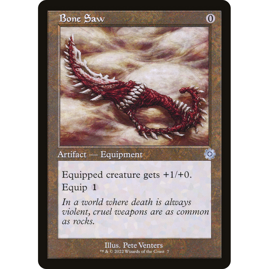 Bone Saw (BRR-007) - The Brothers' War Retro Artifacts