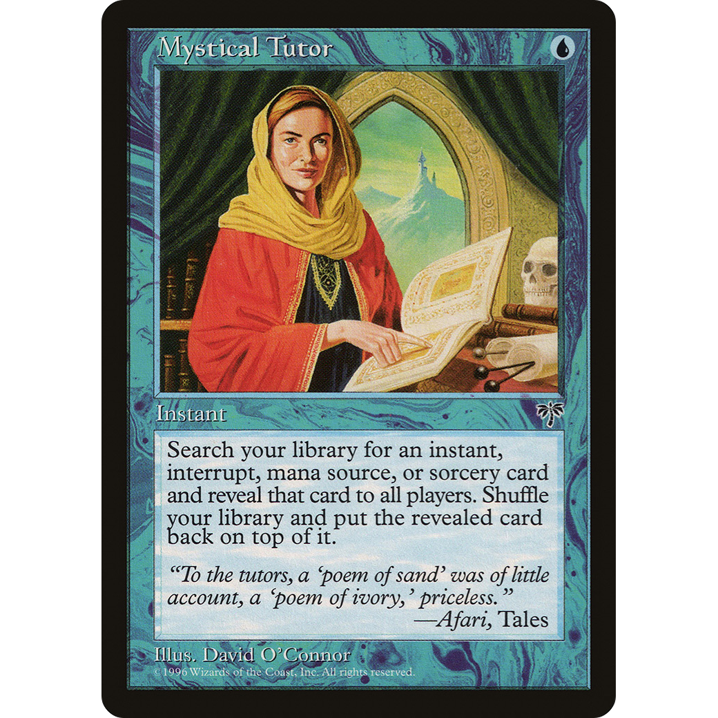 Mystical Tutor (MIR-) - Mirage