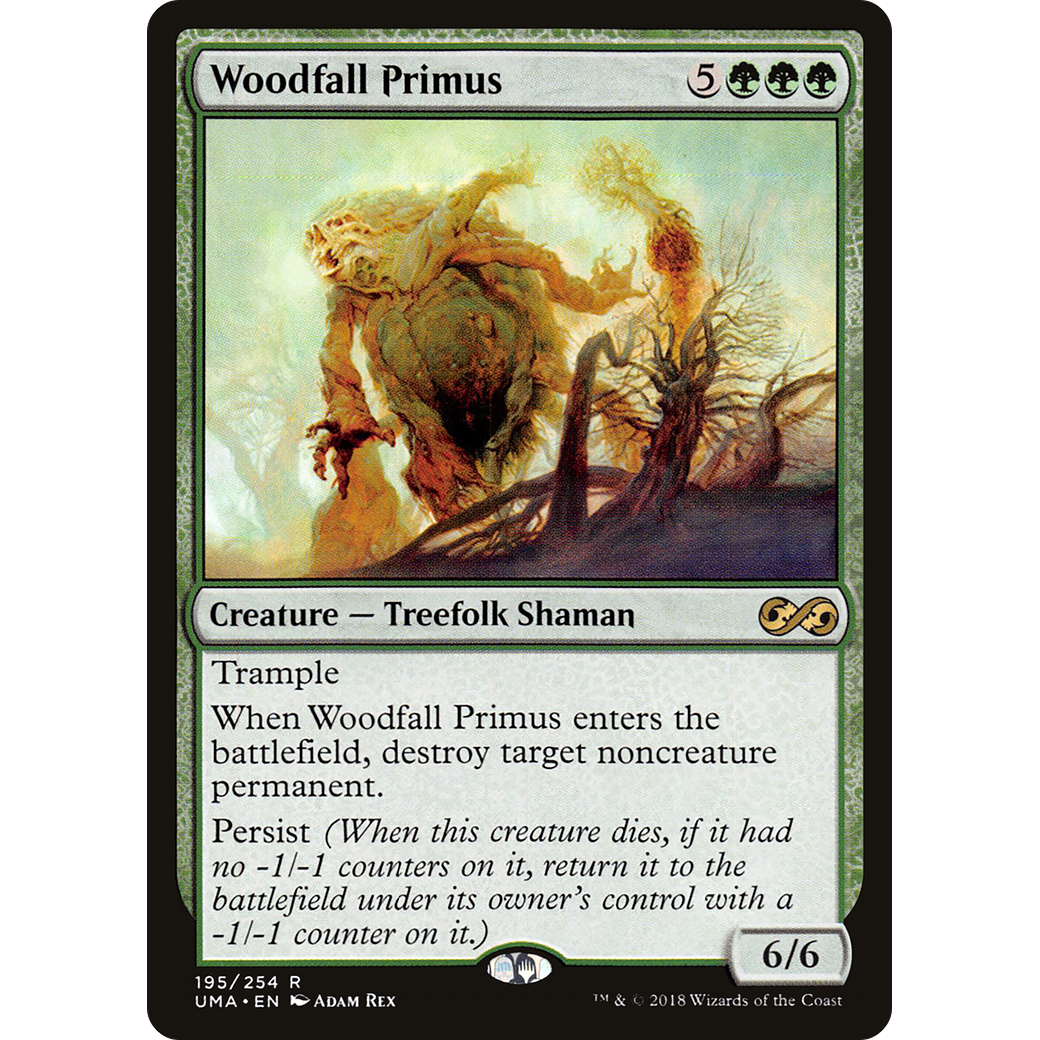 Woodfall Primus (UMA-195) - Ultimate Masters Foil