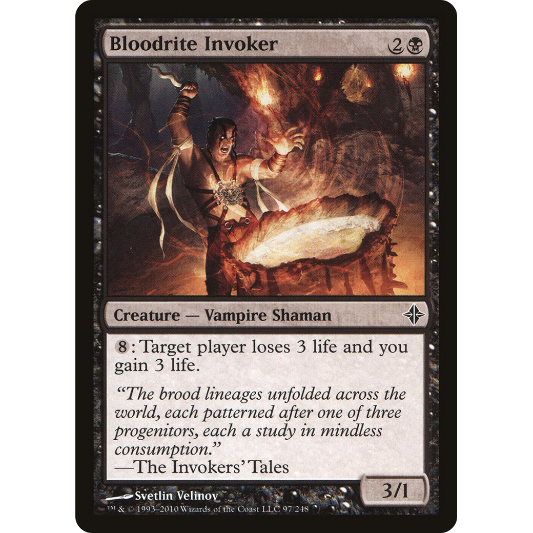 Bloodrite Invoker (ROE-097) - Rise of the Eldrazi Foil