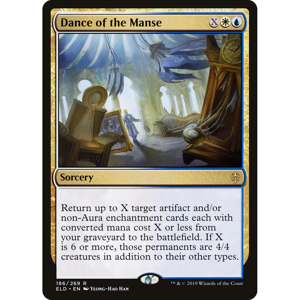 Dance of the Manse (ELD-186) - Throne of Eldraine Foil