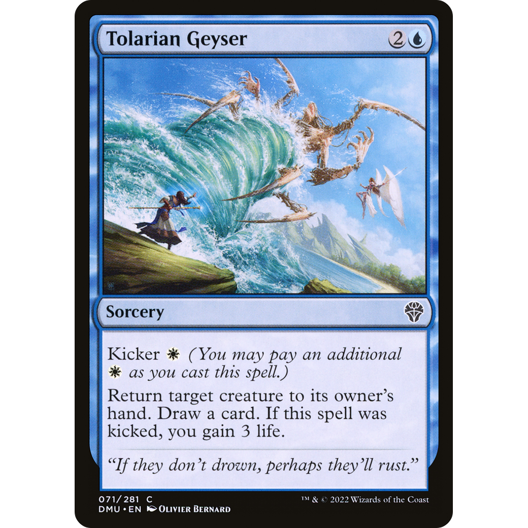 Tolarian Geyser (DMU-071) - Dominaria United Foil