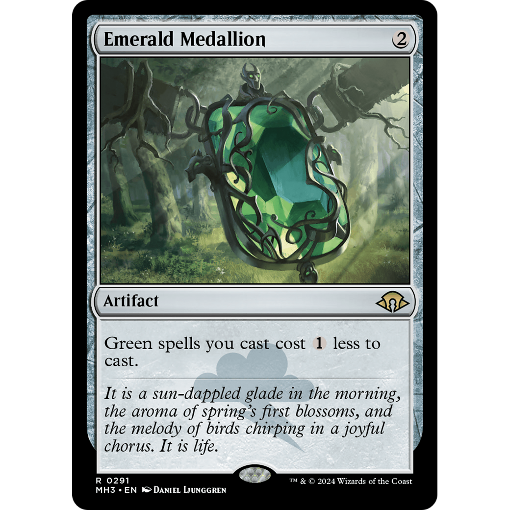 Emerald Medallion (MH3-291) - Modern Horizons 3 Foil