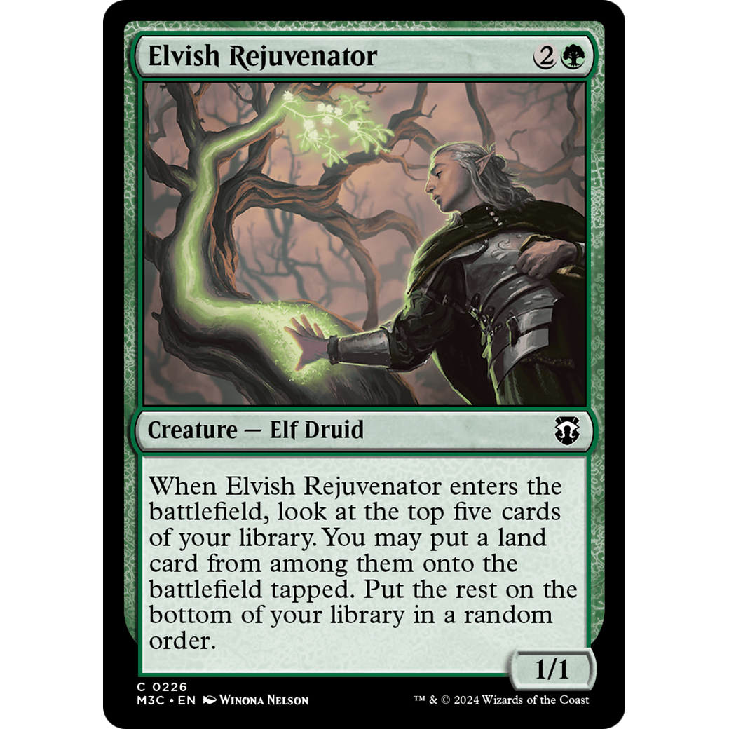 Elvish Rejuvenator (M3C-226) - Modern Horizons 3 Commander Foil