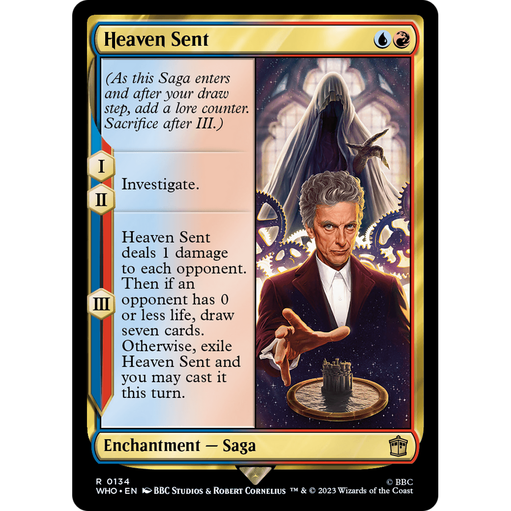 Heaven Sent (WHO-134) - Doctor Who Foil