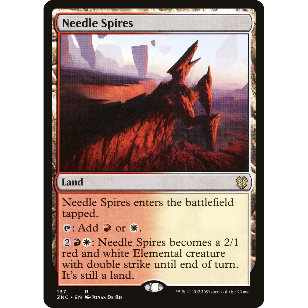 Needle Spires (ZNC-137) - Zendikar Rising Commander