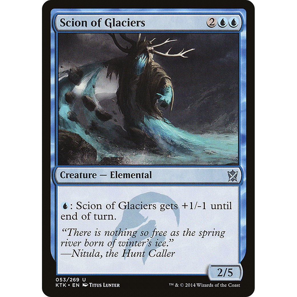 Scion of Glaciers (KTK-053) - Khans of Tarkir