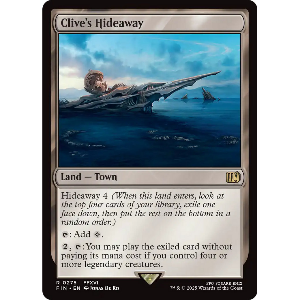 Clive's Hideaway (FIN-275) - FINAL FANTASY Foil