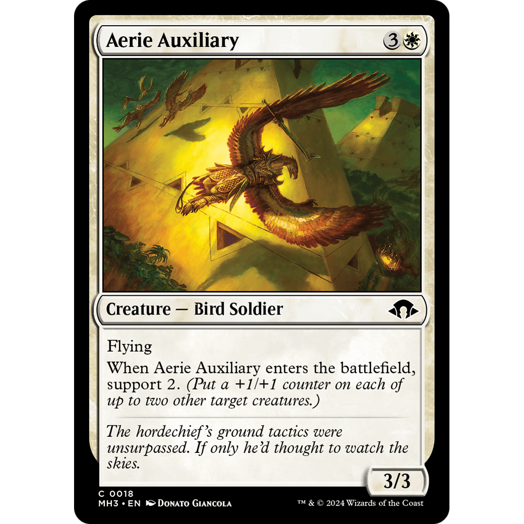 Aerie Auxiliary (MH3-018) - Modern Horizons 3 Foil