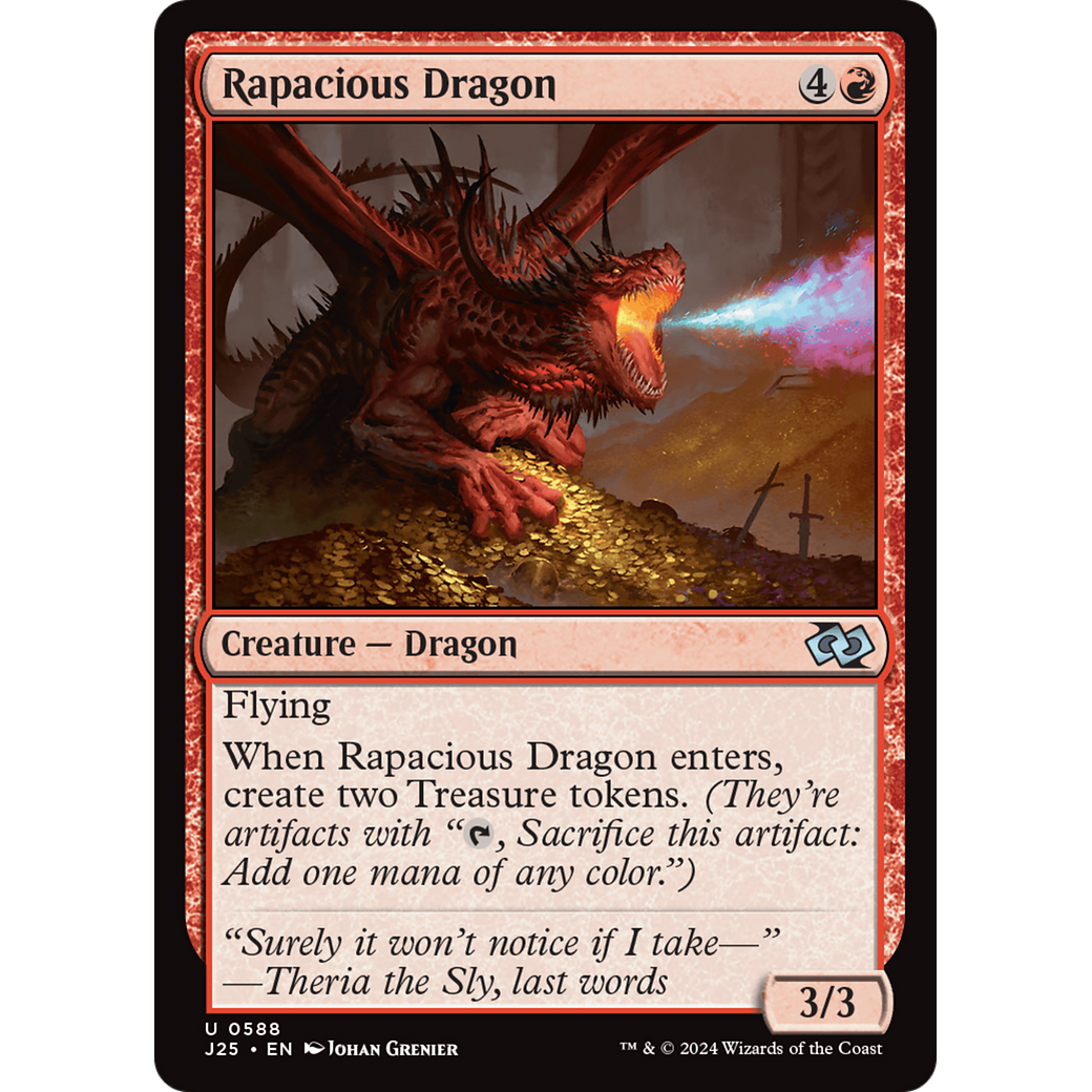 Rapacious Dragon (J25-588) - Foundations Jumpstart