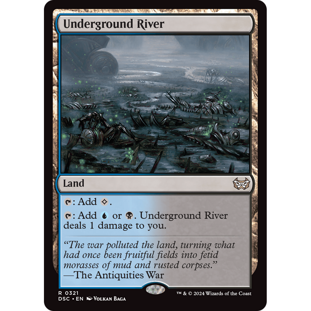 Underground River (DSC-321) - Duskmourn: House of Horror Commander