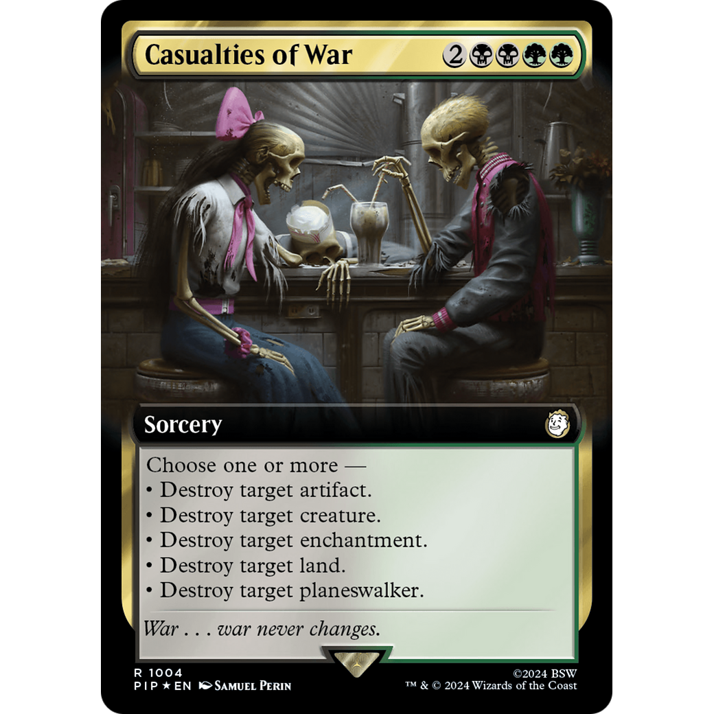 Casualties of War (PIP-1004) - Fallout: (Extended Art) Foil