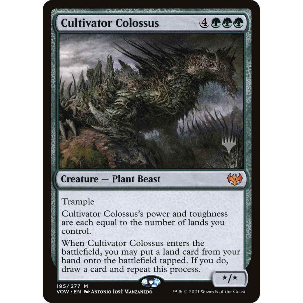 Cultivator Colossus (PPDMU-195) - Innistrad: Crimson Vow Promos