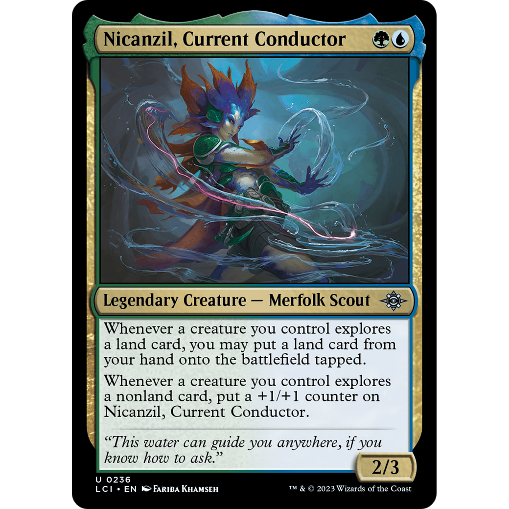 Nicanzil, Current Conductor (LCI-236) - The Lost Caverns of Ixalan